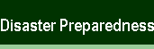 Disaster Preparedness