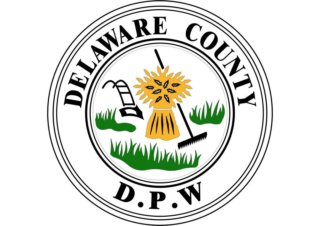 Delaware County Department of Public Works seal