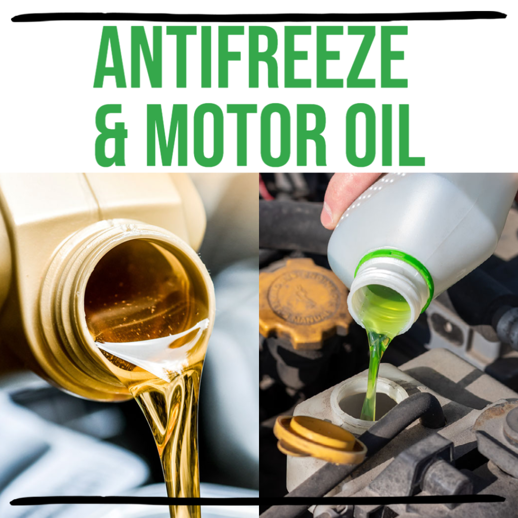 CIRT Antifreeze & Motor Oil -1 Antifreeze and motor oil