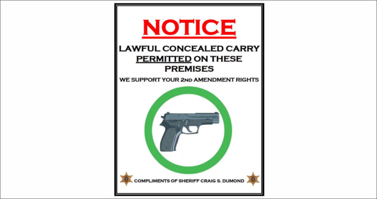 New Gun Laws – No Carry is the Default