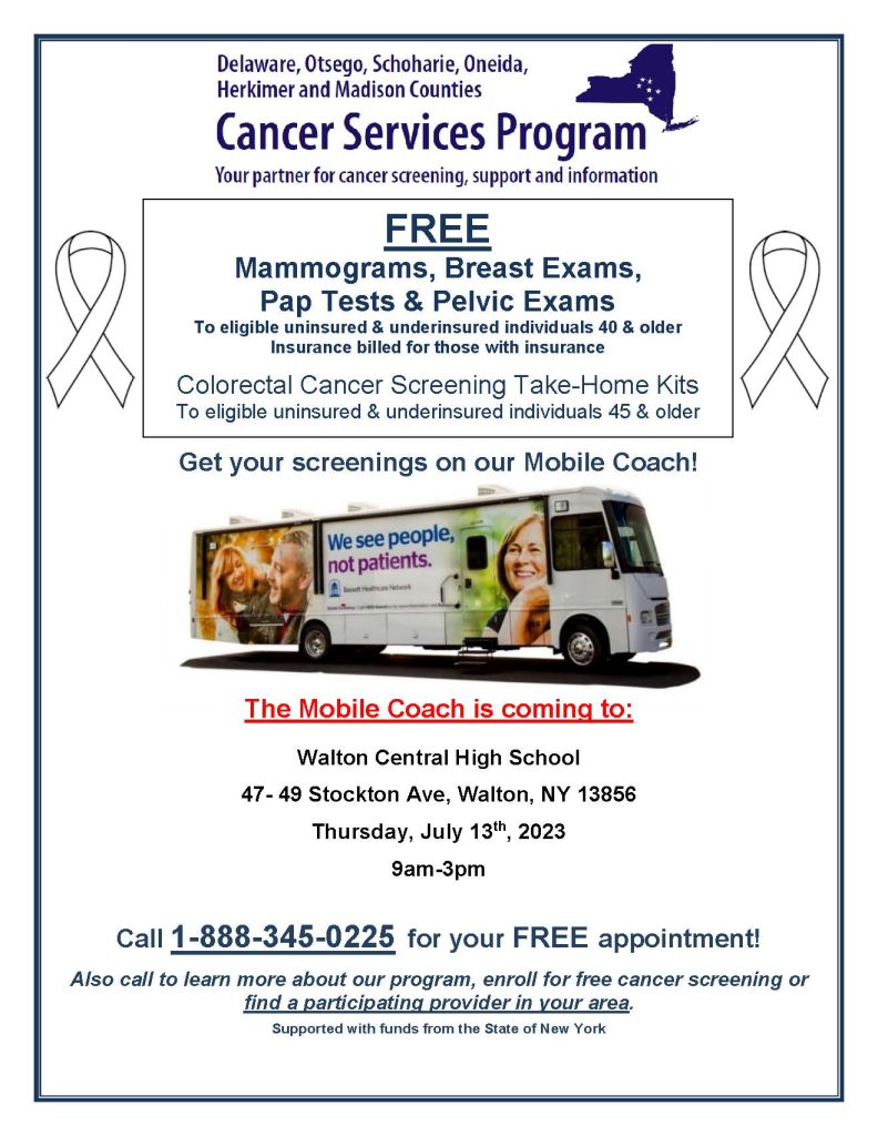 Mobile Coach flier.