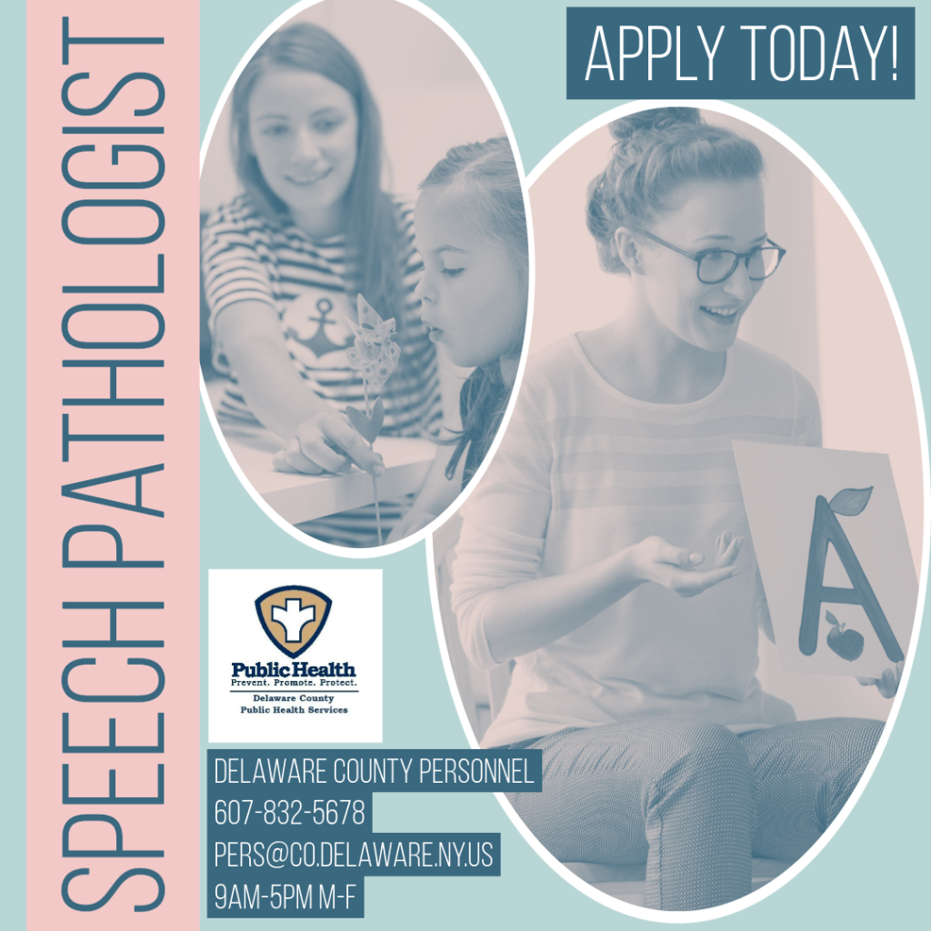 Now Hiring Speech Pathologist